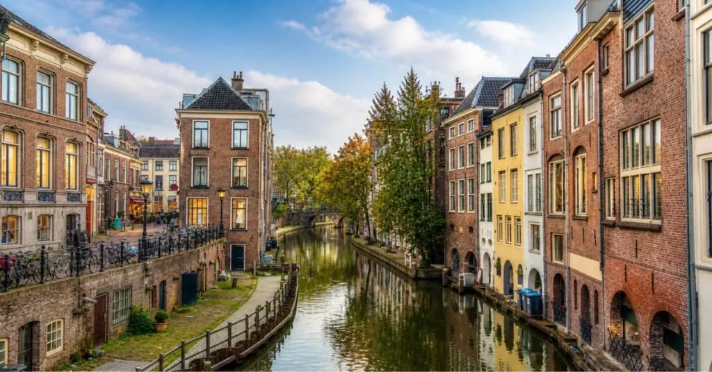 Utrecht canals and historic city center – popular location to buy a house in the Netherlands for expats