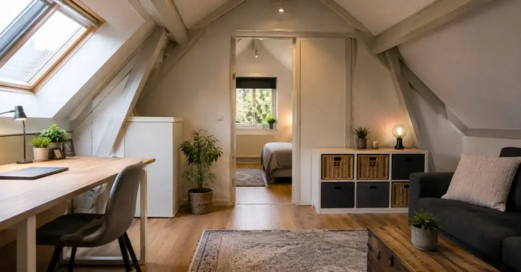attic renovation netherlands after conversion modern attic room