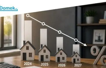 Declining mortgage borrowing capacity in the Netherlands from 2024 to 2027 illustrated with houses and a downward trend graph